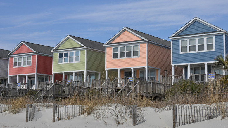 Beachfront homes in Myrtle Beach