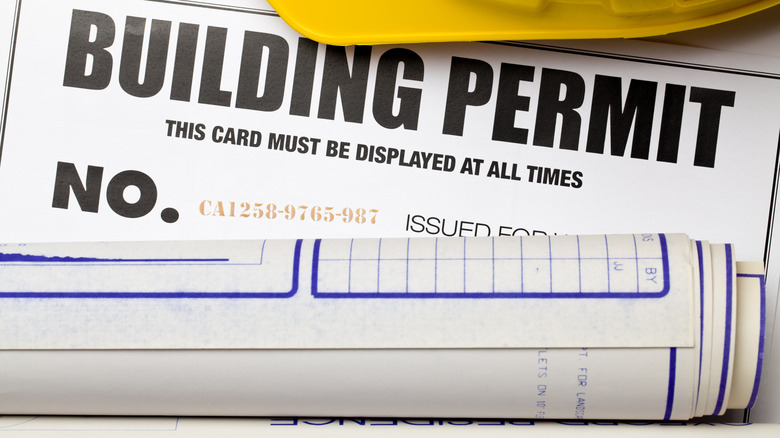 Building permit document