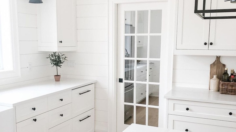 fridge inside pantry