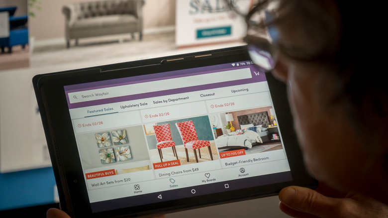 Wayfair products online