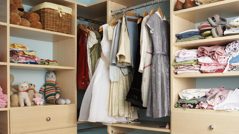 kids closet system