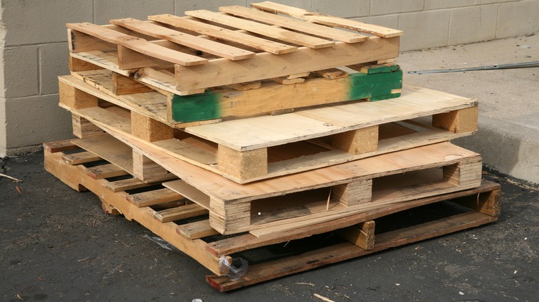 wood pallets