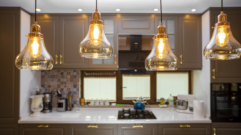 statement kitchen lighting