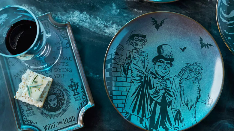 Haunted Mansion dinnerware 