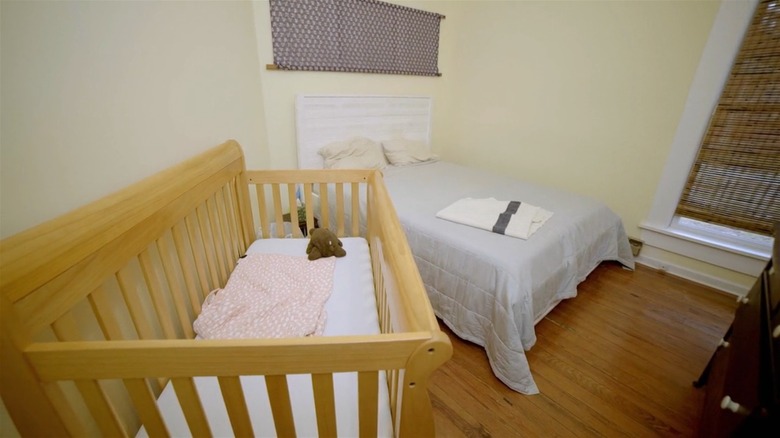 cramped bedroom and nursery