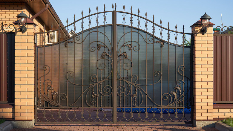 large driveway gates