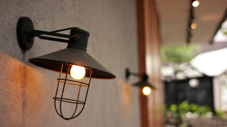 outdoor wall light