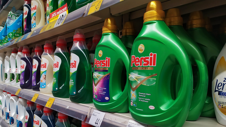 Persil detergent on store shelves