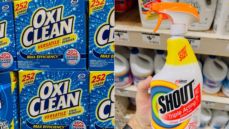 OxiClean and Shout 