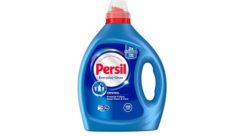 A bottle of Persil laundry detergent