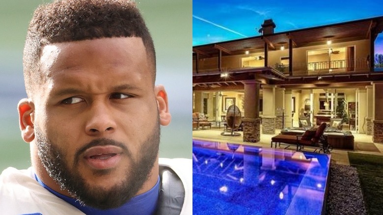 Aaron Donald and house