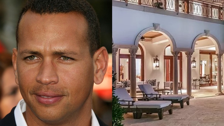 Alex Rodriguez and house