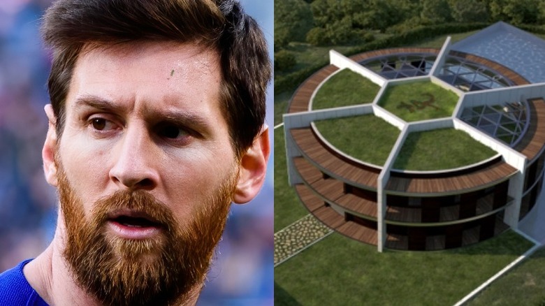 Lionel Messi and house