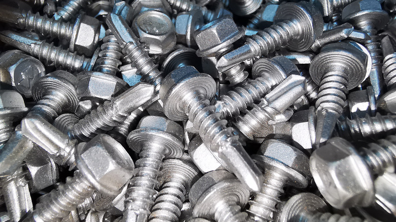 Self-tapping steel screws