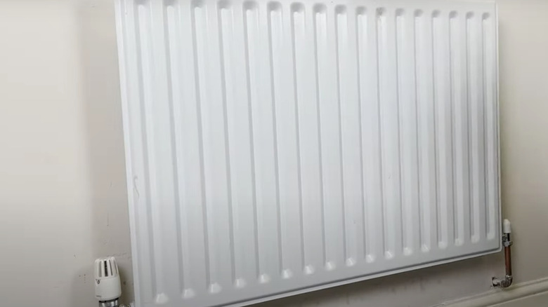 White radiator