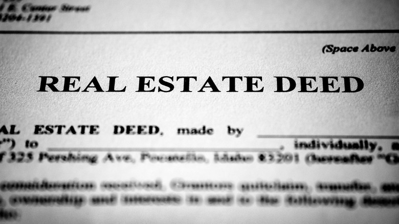 property deed