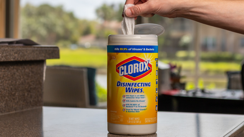 clorox wipe diy cleaning