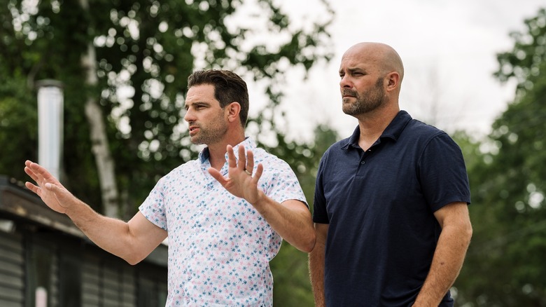 Scott McGillvary and Bryan Baeumler envisioning their project