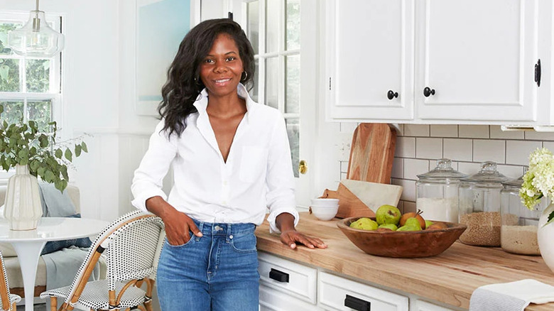 Keyanna Bowen posing in a kitchen