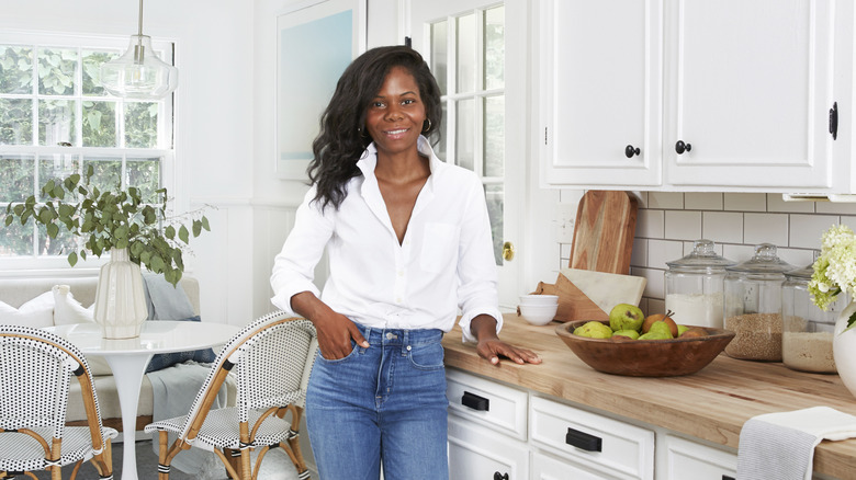 Keyanna Bowen in white kitchen