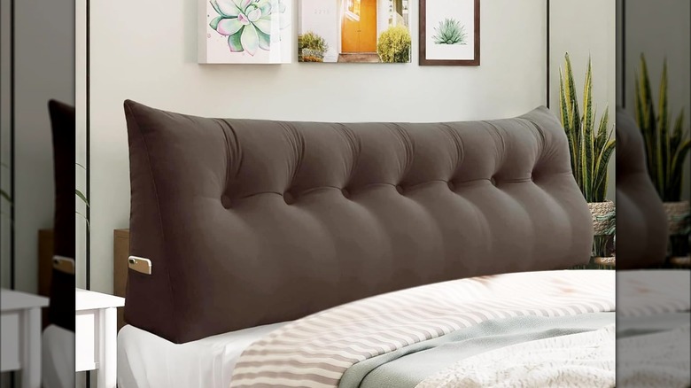 Thick Wedge Pillow Headboard