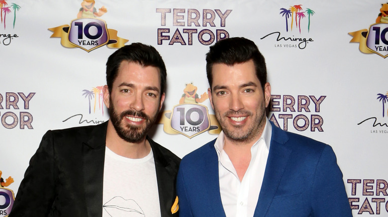 Property Brothers Drew and Jonathan Scott smiling