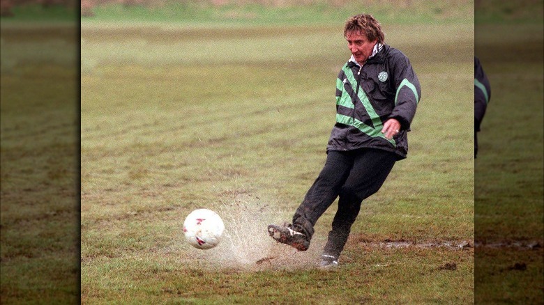 Rod Stewart's house with football pitch