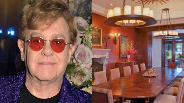 Elton John and house