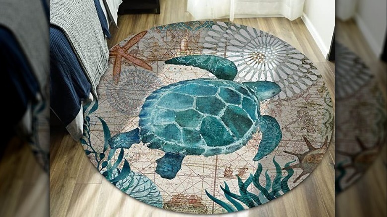 ocean themed rug