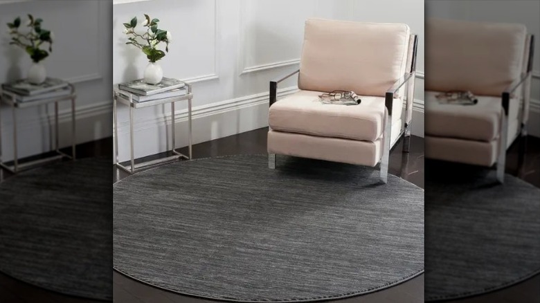 gray jute rug