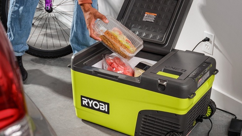 Ryobi cooler battery-powered