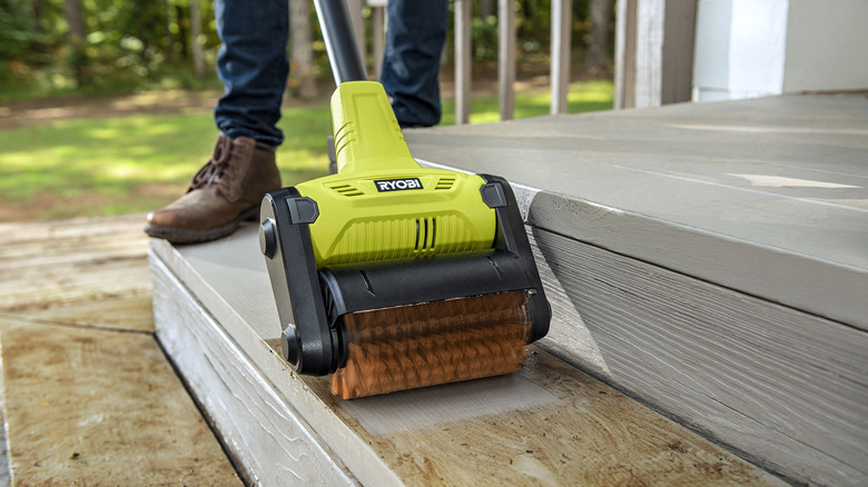 Ryobi patio sweeper