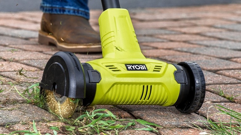 Ryobi patio sweeper wire brush