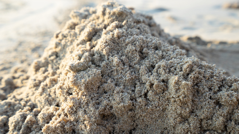 A heap of sand