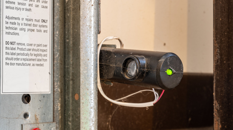 Garage door sensors