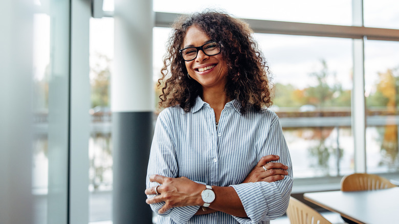 smiling professional woman