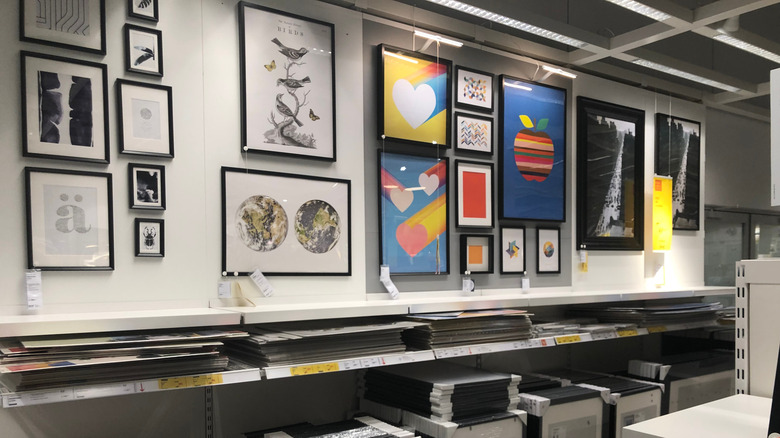 Pictures frames that are available at IKEA