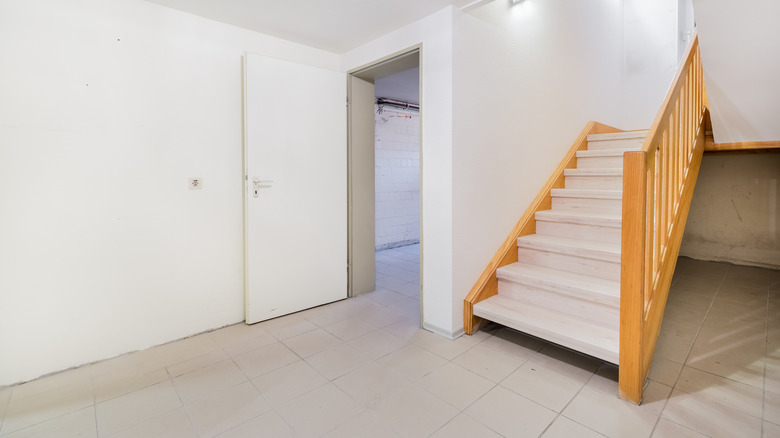 Uninviting photo of basement