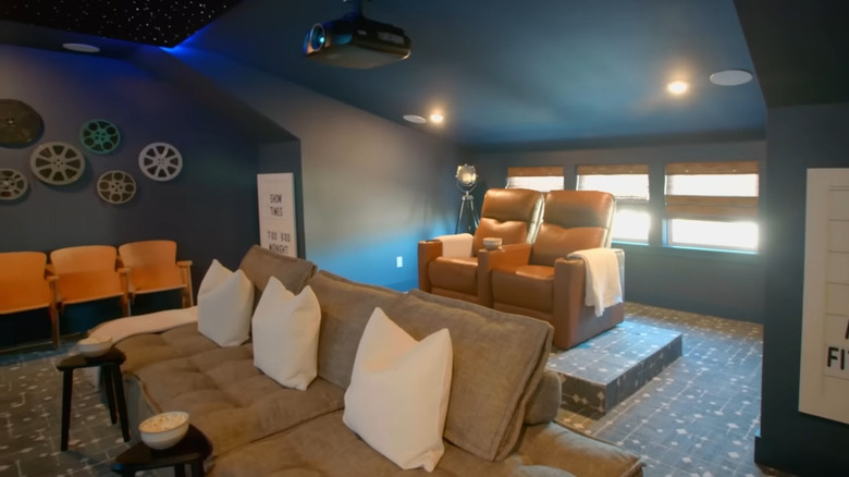 secret home movie theater