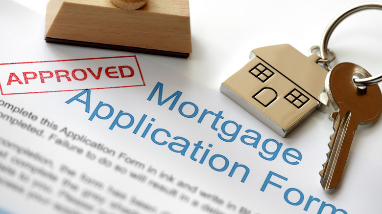 approved mortgage loan application 