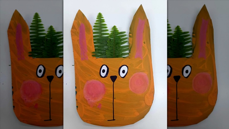 cardboard animal design
