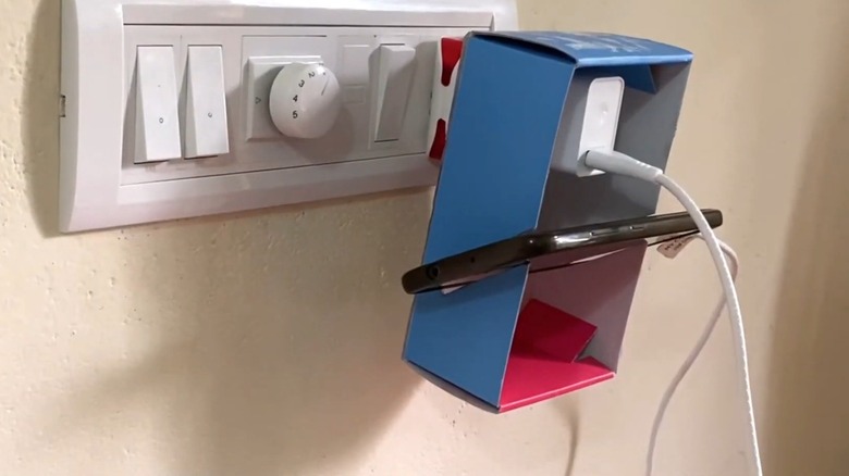 outlet with charging station