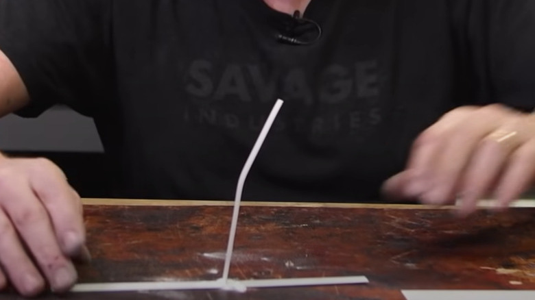 Testing baking soda on super glue