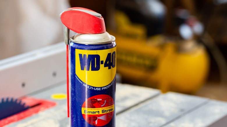 Can of WD-40 spray