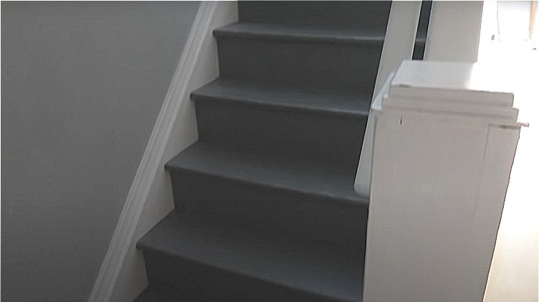 dark gray stairs 