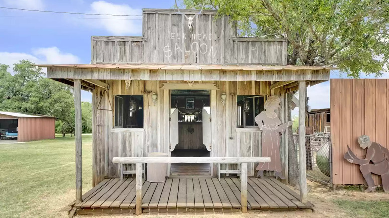 Old style saloon exterior