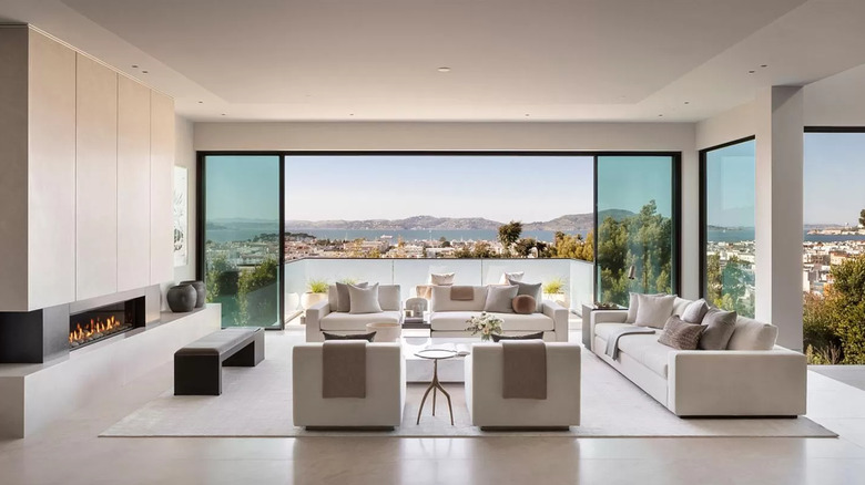 Living room view of mansion