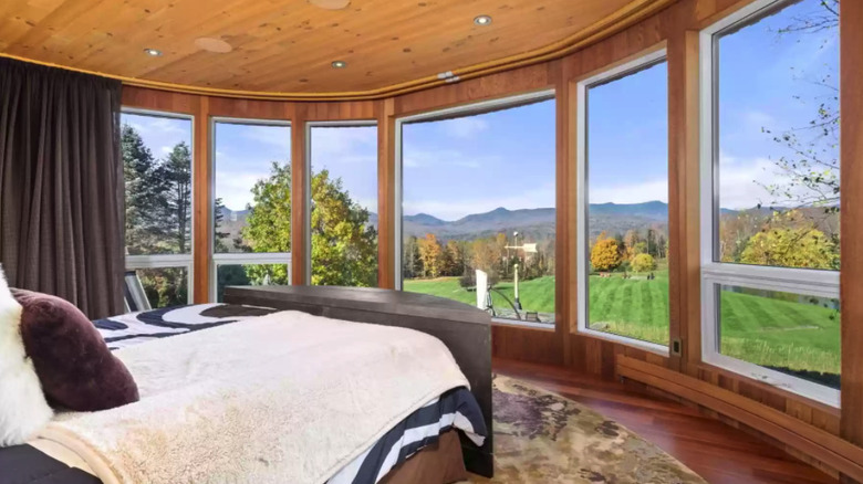 Bedroom with view