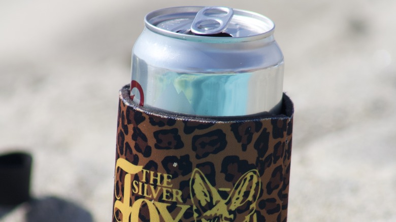 Can in a koozie