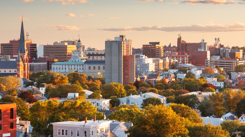 portland maine skyline 